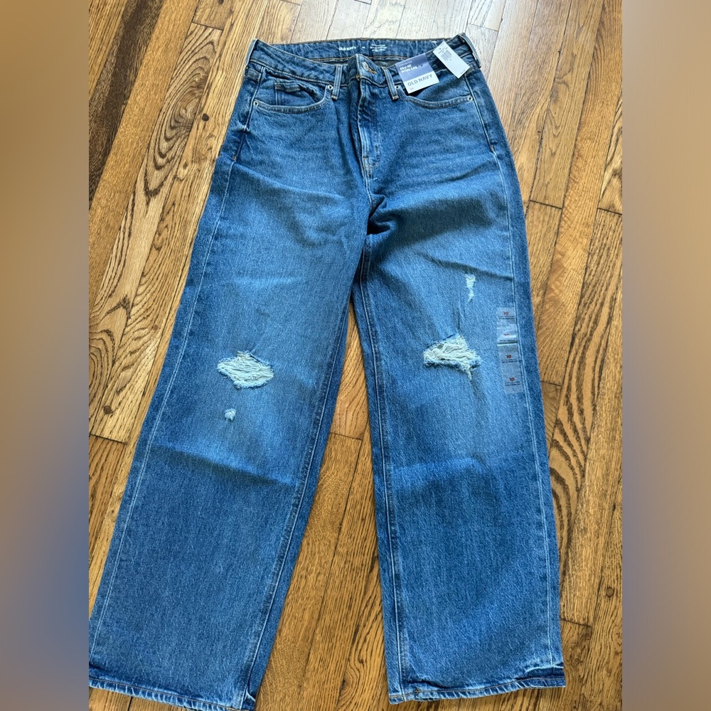 *NWT* OLD NAVY High Rise Wide Leg Jeans